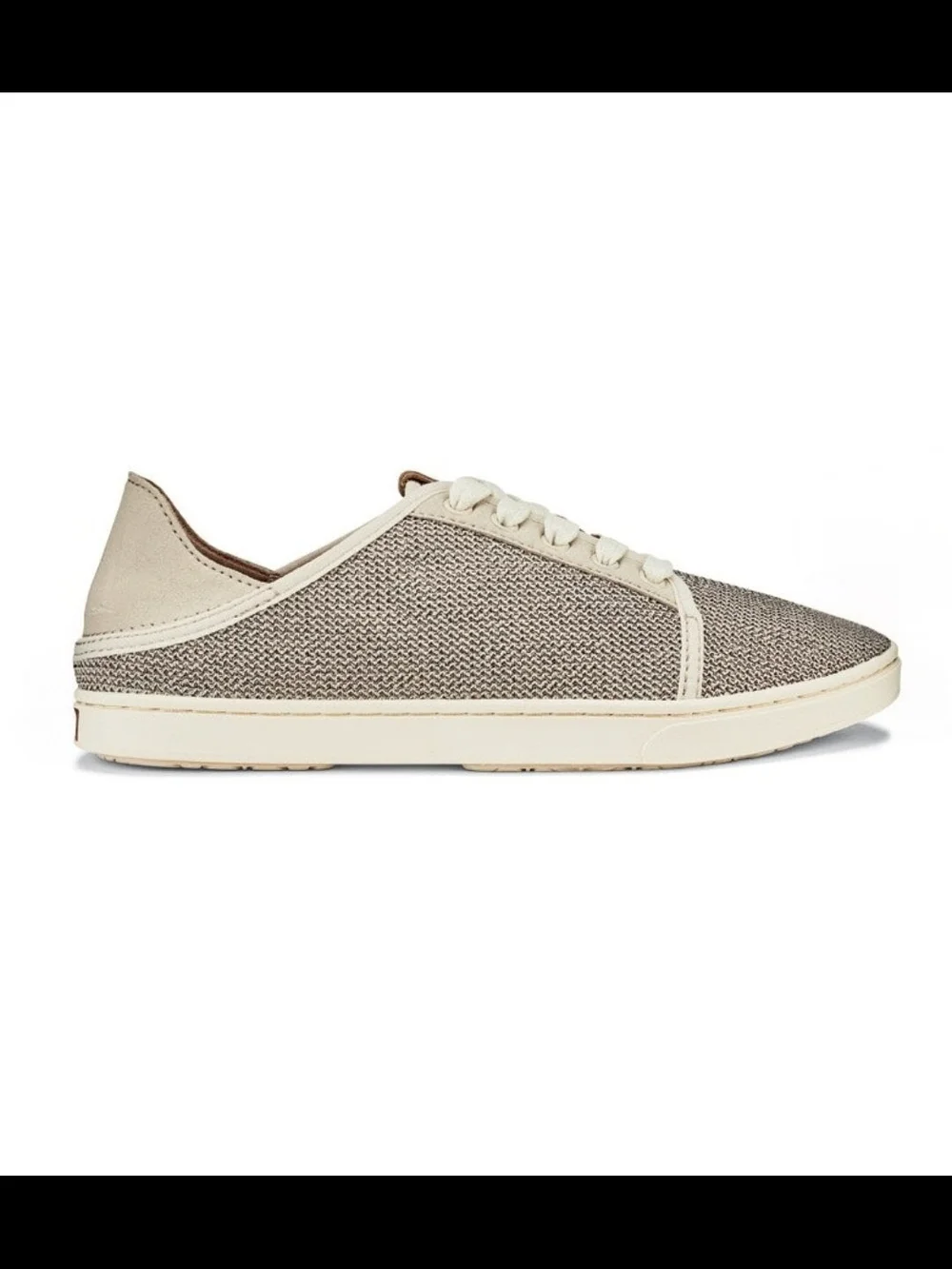 OluKai Pehuea Li Sneakers Tapa Mesh Slip-On Shoes Size 8.5